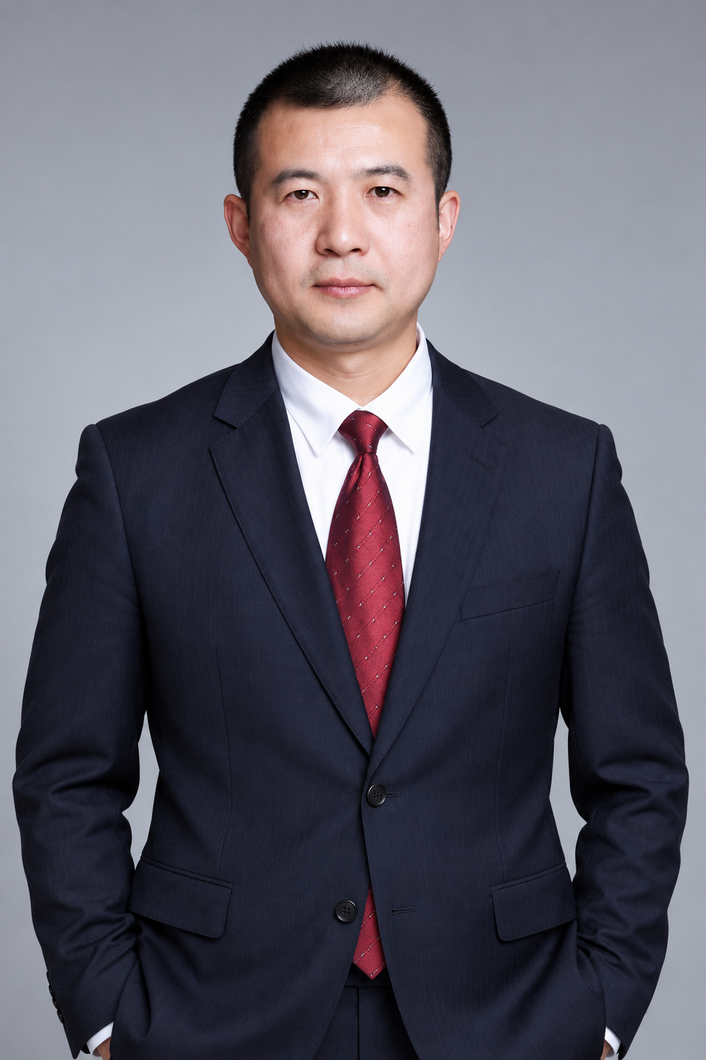 Prof. Wu · AI-assisted portrait