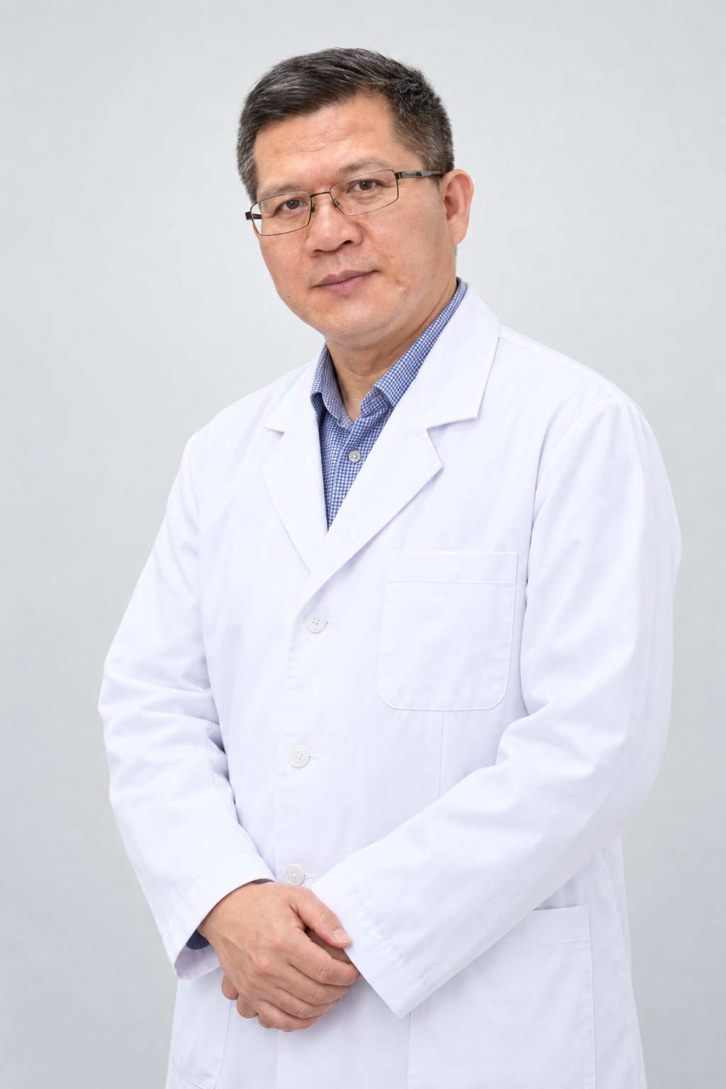 Prof. Yang · AI-assisted portrait