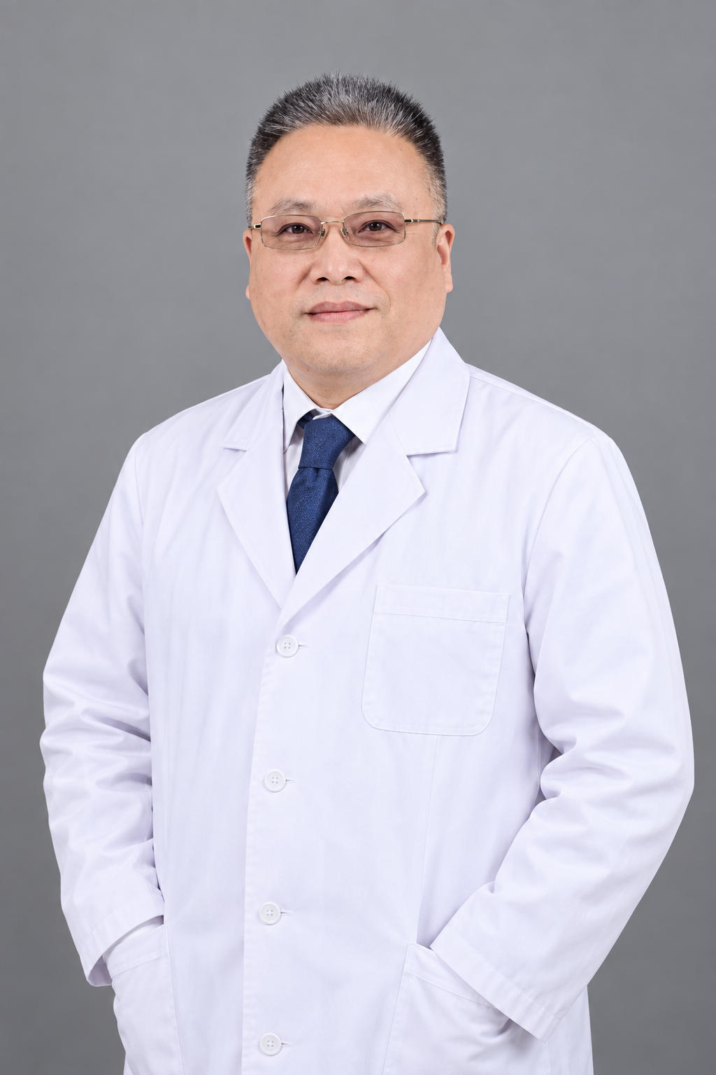 Prof. Zeng · AI-assisted portrait